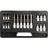Yato YATO YT-7751 Rátűzőkulcs készlet TORX 1/4" 1/2" 18 részes (YAT-7751)