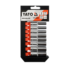 Yato YT-14431 Dugókulcskészlet - 8 db-os, 1/4" (YT-14431) szerszám kiegészítő