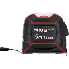 Yato YT-71320 Mérőszalag felső nyílással, gumírozott 5 m x19 mm mérőszerszám