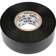 Yato YT-8174 szigetelőszalag, 25×0,19 mm×20 m, fekete ragasztószalag és takarófólia