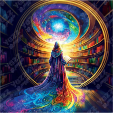 Yazz négyzet alakú puzzle könyvtár puzzle, kirakós