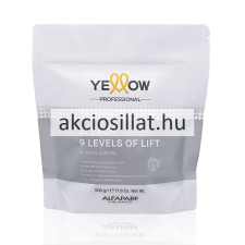 Yellow Bleach 9 Levels Of Lift szőkítőpor 500g hajfesték, színező
