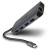 YENKEE 8in1 USB-C HUB fekete (YTC 081) (YTC 081)