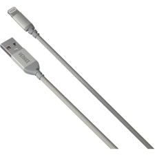 YENKEE USB 2.0 /Lightning szinkronizáló és töltőkábel 1m ezüst  (YCU 611 SR) (YCU 611 SR) mobiltelefon kellék
