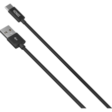 YENKEE USB A 2.0 / USB C szinkronizáló és töltőkábel 2m fekete (YCU 302 BK) kábel és adapter