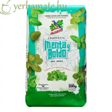  Yerba Mate Tea, Pajarito Compuesta Menta y Boldo 500g tea