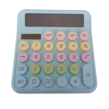 YGANO RH-2208B mechanikus számológép kék számológép