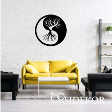 Yin Yang falikép fából ajándéktárgy