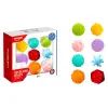 Yixing Toys Szenzoros tapintásfejlesztő labdák - 8 darabos szett
