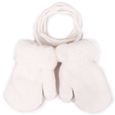  Yo! Bébi téli kesztyű 12 cm - Ekrü