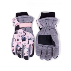 Yo! Bélelt 5 ujjas orkán kesztyű 14cm - cicás