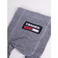 Yo Club! Pamut Harisnyanadrág - Szürke "Loading" 56/62