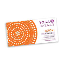 Yoga Bazaar Ajándékutalvány 5.000Ft - LETÖLTHETŐ jóga felszerelés