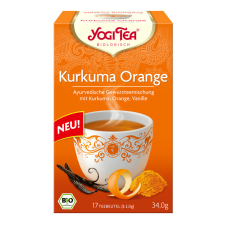Yogi BIO Kurkuma narancs tea 17x2,0g Yogi Kurkuma Orange reform élelmiszer