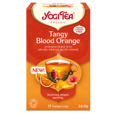 Yogi BIO Pezsdítő vérnarancs tea 17x2,0g Tangy Blood Orange tea
