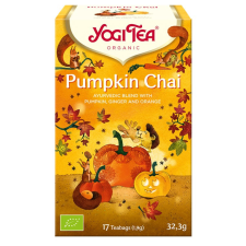 Yogi BIO Sütőtökös chai tea 17x1,9g Yogi Pumpkin Chai gyógytea