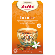 Yogi bio tea édesgyökér egyiptomi fűszeres 17x1,8g 31 g gyógytea
