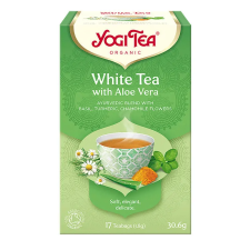 Yogi bio tea fehér tea aloe verával 17x1,8g 17 db tea