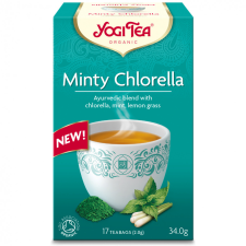  Yogi bio tea mentás tea chlorella algával 17 db 34 g gyógyhatású készítmény