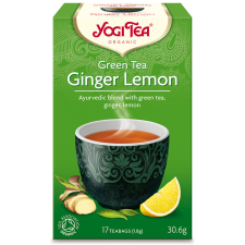  Yogi bio tea zöld tea gyömbérrel citrommal 31 g gyógytea