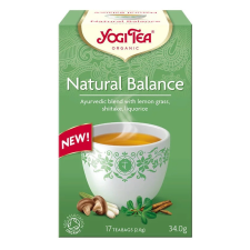 Yogi BIO Természetes egyensúly tea shiitake gombával 17x2g Yogi Natural Balance vitamin és táplálékkiegészítő