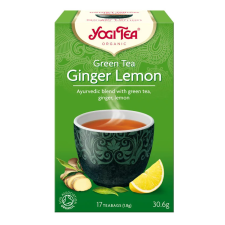 Yogi BIO ZÖLD TEA GYÖMBÉRREL, CITROMMAL YOGI GREEN TEA GINGER LEMON reform élelmiszer