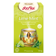 Yogi BIO Zöldcitromos menta tea 17x1,8g Yogi Green Tea Lime Mint reform élelmiszer
