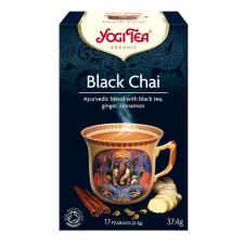 Yogi FEKETE CHAI TEA BIO 17X2,2G YOGI gyógytea