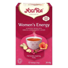 Yogi tea Bio tea YOGI TEA Női energia hibiszusszal, orvosi angyalgyökérrel és gyömbérrel 17 filter/doboz tea