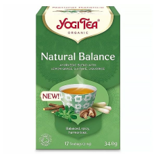 Yogi tea Bio tea YOGI TEA Természetes egyensúly shiitake gombával 17 filter/doboz tea