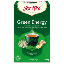 Yogi tea ® Energizáló bio zöld tea üdítő, ásványviz, gyümölcslé