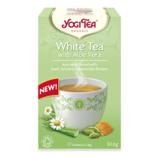 Yogi tea Fehér tea aloe verával gyógytea