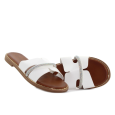  Yolera - Diamond Slip fehér női papucs Méret:39