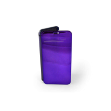 YOOUP Clear view Samsung Galaxy J4 (2018) J400G oldalra nyíló tok lila tok és táska