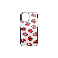 YOOUP IPHONE 12 PRO MAX 6.7 MINTÁS TOK LIPS FEKETE tok és táska