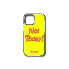YOOUP IPHONE 13 MINI 5.4 MINTÁS TOK NOT TODAY FEKETE tok és táska