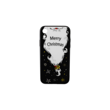 YOOUP iPhone XR Üveges Mintás Tok Szakáll (Karácsonyi) Fekete tok és táska