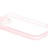 YOOUP Lekerekített átlátszó TPU telefontok iPhone 12 Pro 6.1 colos YooUp Rounded Transparent pink
