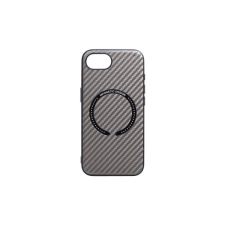 YOOUP MAGNETIC MINTÁS IPHONE 16E TPU TOK MAGSAFE KOMPATIBILIS CARBON SZÜRKE tok és táska