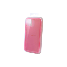 YOOUP Matt TPU plexi telefontok fényes szélekkel iPhone 11 Pro Max pink tok és táska