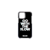 YOOUP Mintás telefontok Flow iPhone 14 6.1 YooUp fekete háttérrel fekete kerettel