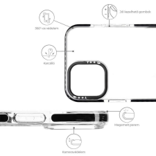 YOOUP Mintás telefontok Karácsonyi iPhone 13 Pro Max YooUp fehér kerettel tok és táska