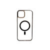 YOOUP PJ Iphone 16 Pro 6.3 2,5mm TPU Tok Magsafe Kompatibilis Clear-fekete