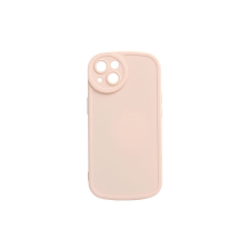 YOOUP Rounded Matte iPhone 14 Plus 6.7 TPU Tok Rózsaszín tok és táska
