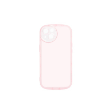 YOOUP ROUNDED TRANSPARENCY IPHONE 14 6.1 TPU TOK PINK tok és táska