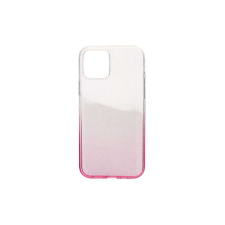 YOOUP Színátmenetes csillogós TPU telefontok iPhone 12/12 Pro Pink tok és táska