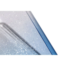 YOOUP Színátmenetes csillogós TPU telefontok Samsung Galaxy S22 Plus S906 kék tok és táska