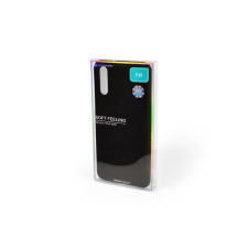 YOOUP TPU gumis műanyagtok Huawei P20 Mercury Soft Feeling fekete tok és táska