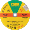 York 230x3x22.23 A30TBF lapos vágókorong T41