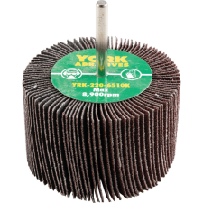 York 80x50/6mm al-ox lamellás csapos csiszolókorong P60 barkácsgép tartozék